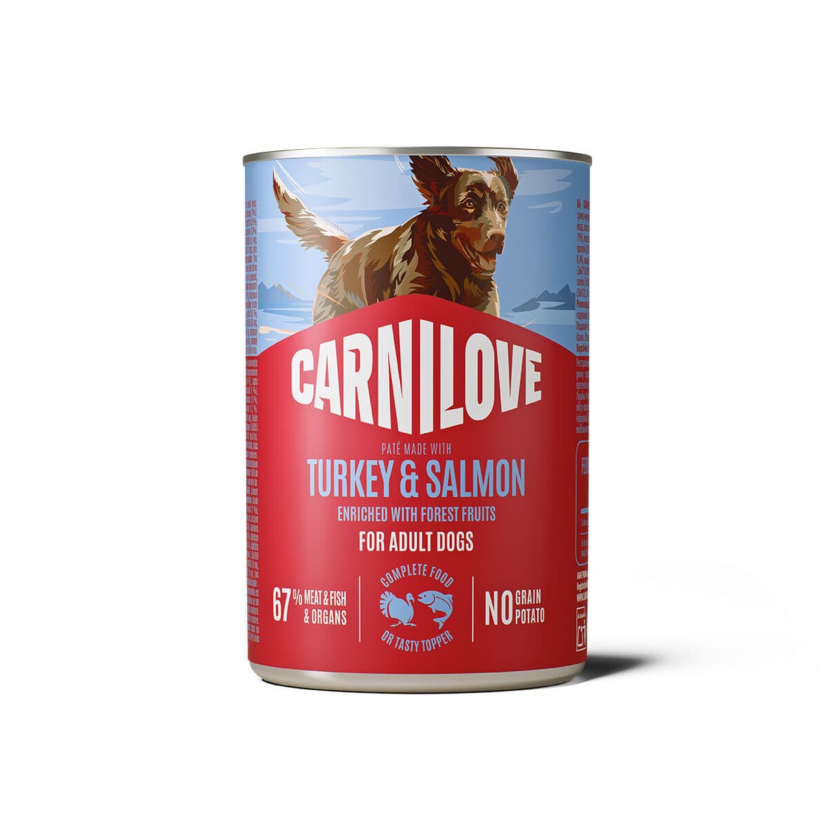 Carnilove Dog Adult Salmon & Turkey Patee 400 g – Carnilove