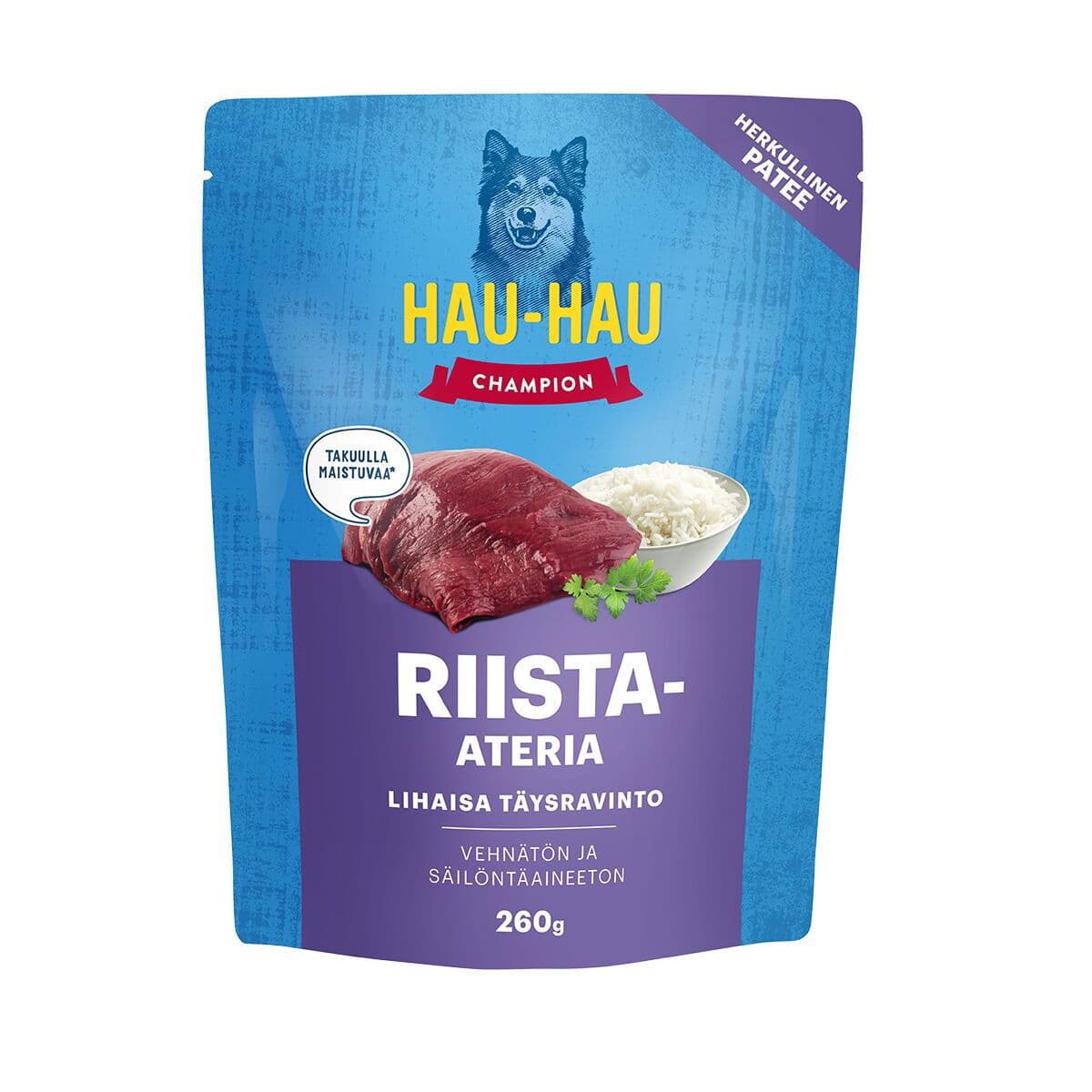 Hau-Hau Champion riista-ateria 260 g – Hau Hau Champion