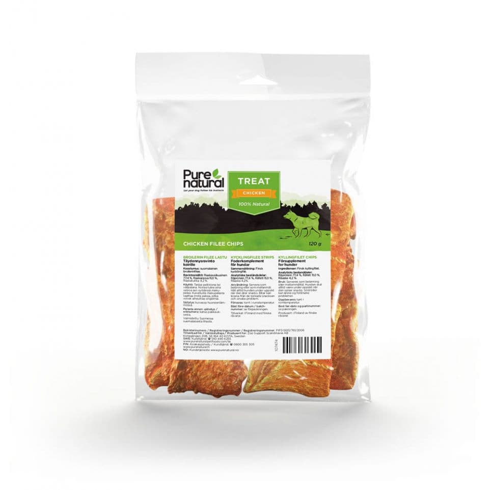 Purenatural Broilerin Fileelastu 120 g – Purenatural