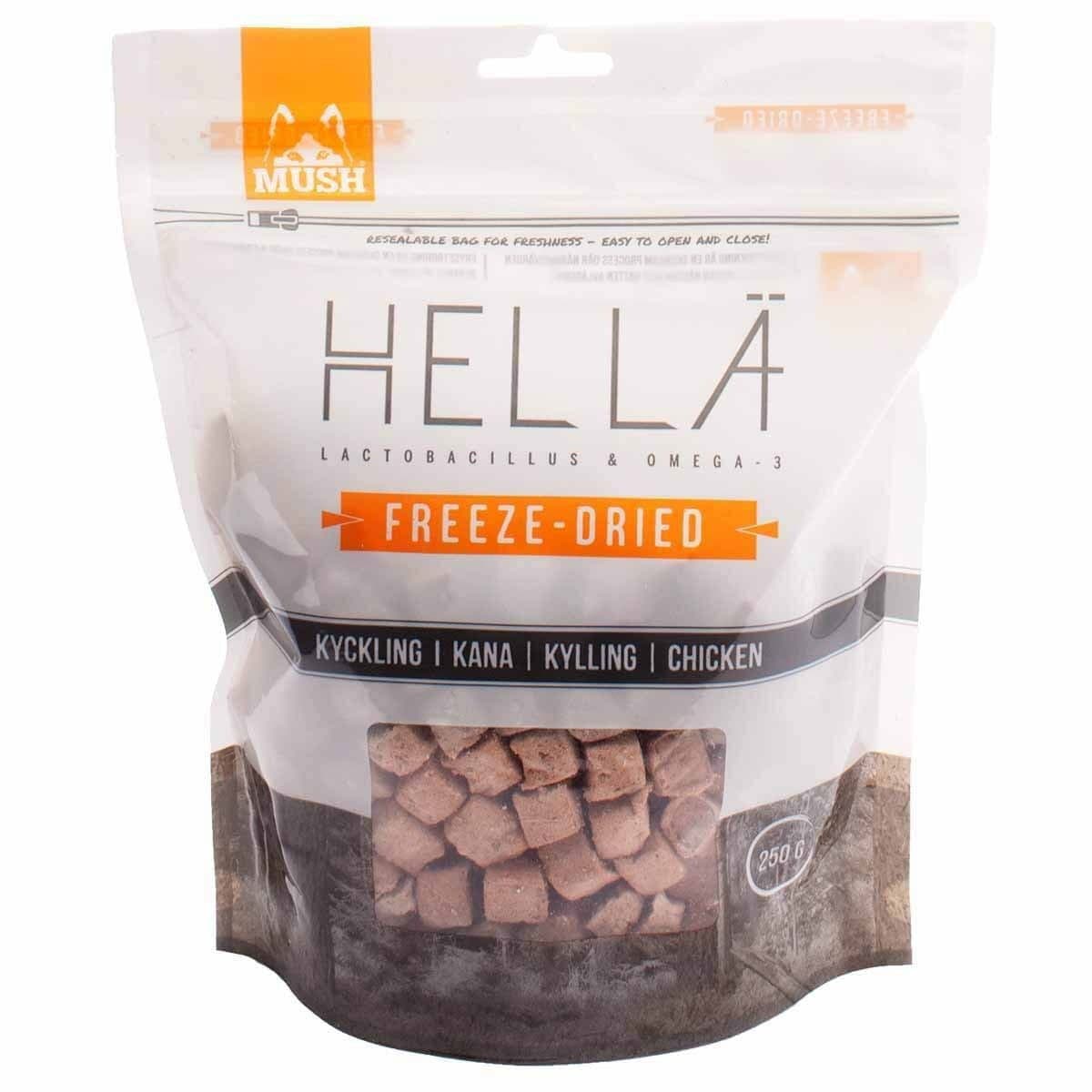 MUSH HELLÄ Freeze-Dried Chicken 250g – Mush