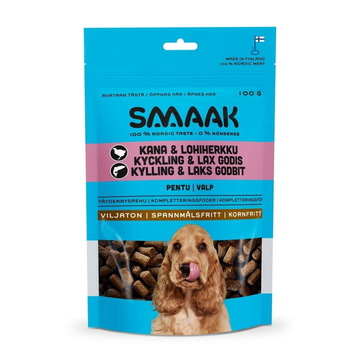 SMAAK Pentu kana & lohiherkku 100 g – Smaak