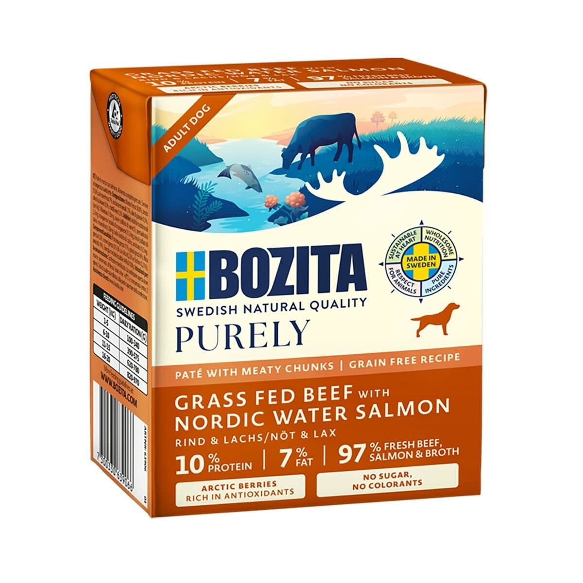 Bozita Purely Paté Lohi 370 g – Bozita