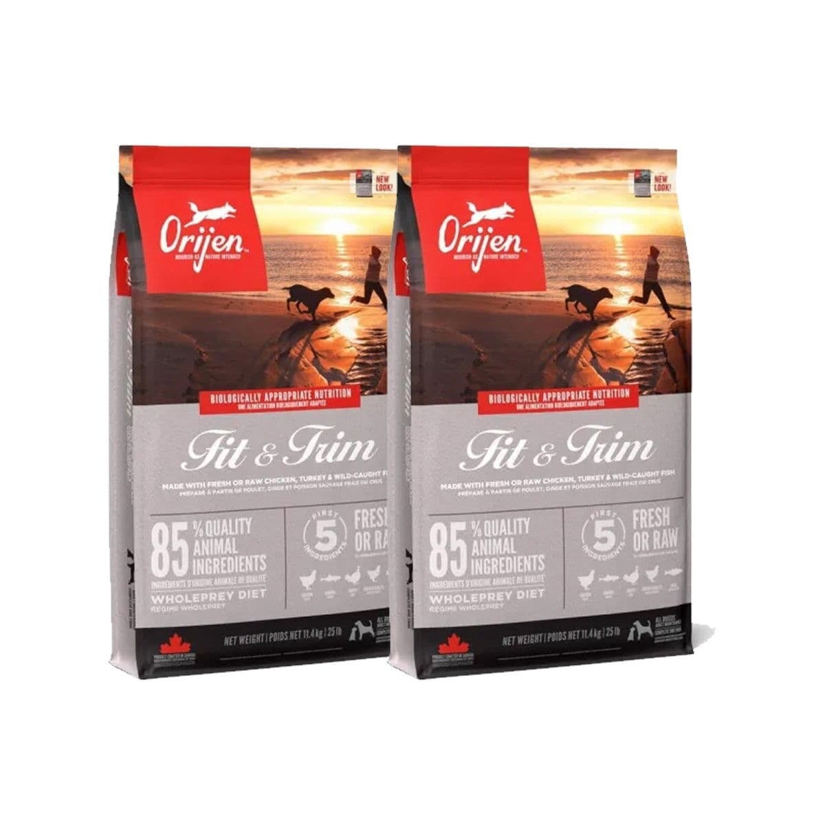 Orijen Dog Fit & Trim 2x11,4 kg – Orijen