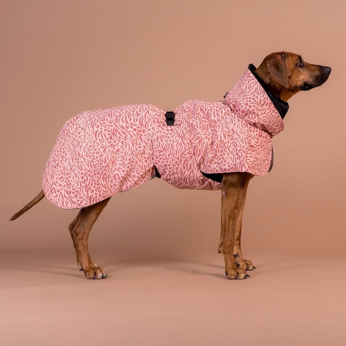 PAIKKA Visibility talvitakki, red mix – PAIKKA