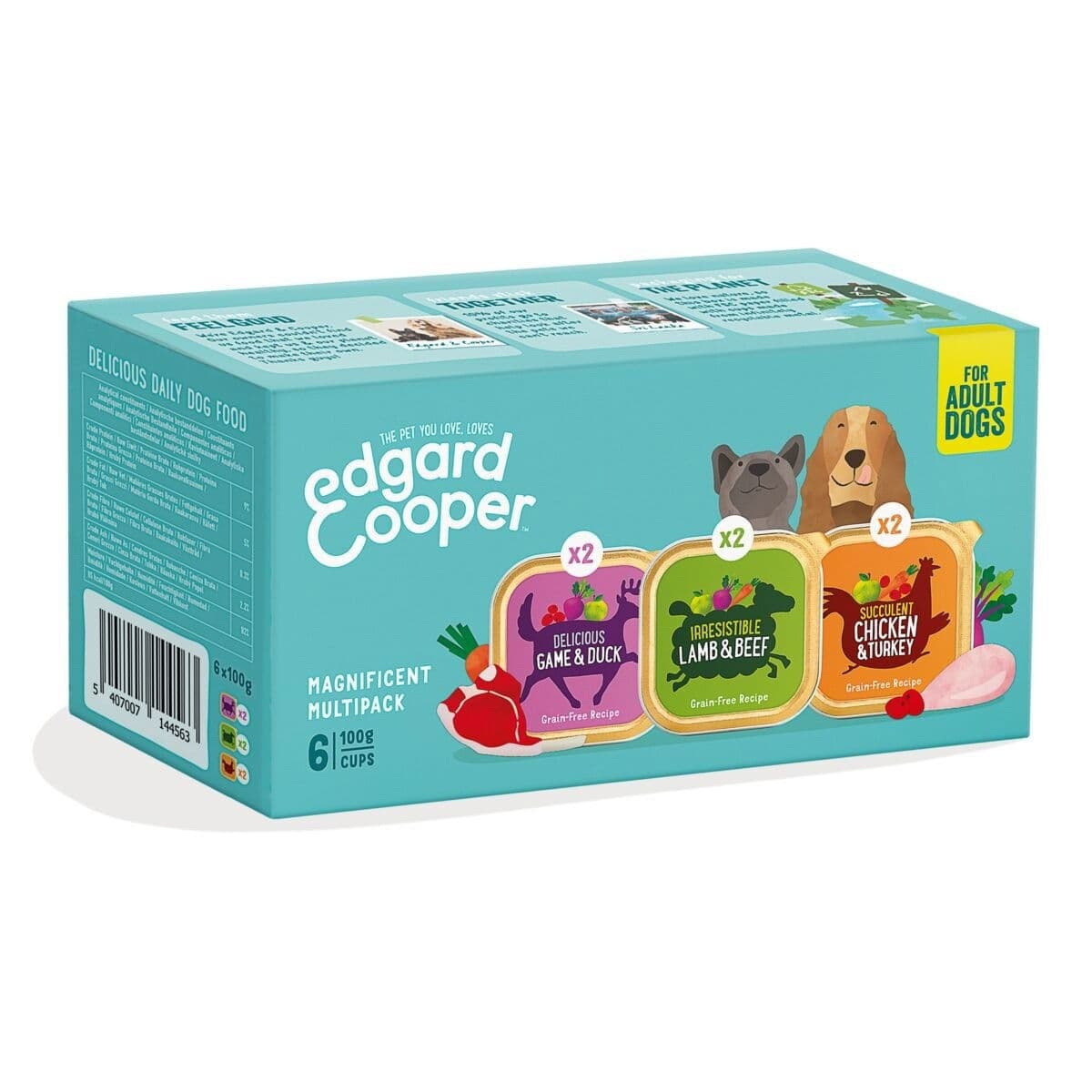 Edgard & Cooper Dog Multipack 6x100g – Edgard & Cooper™