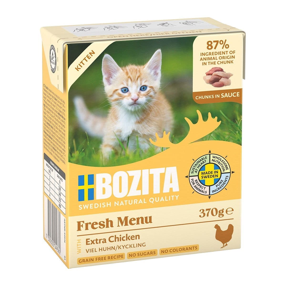 Bozita-kissanpennun ruoka kastikkeessa 370g – Bozita