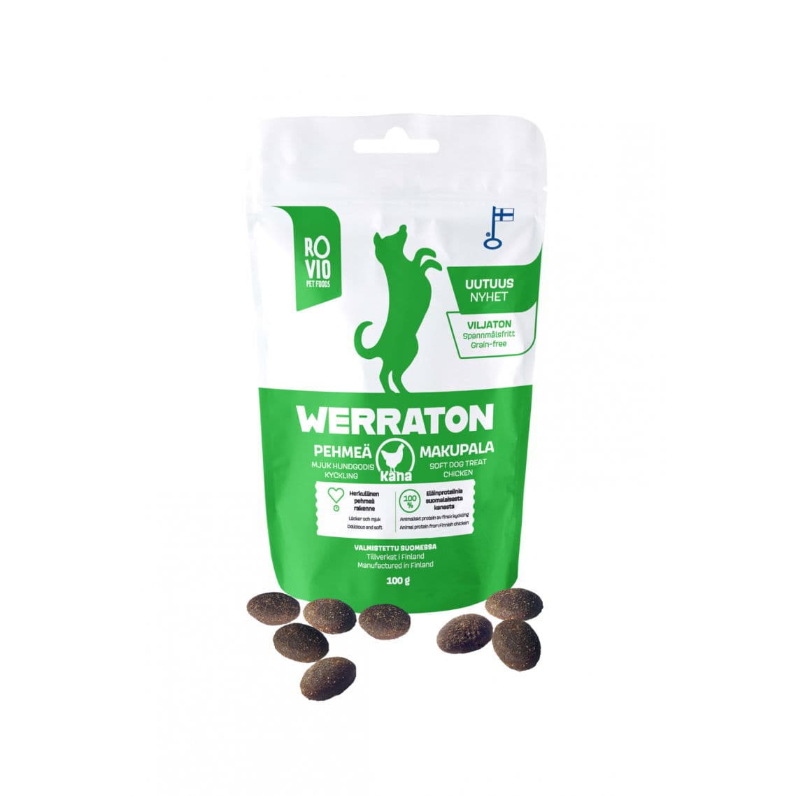 Werraton pehmeä herkku, kana 100 g – Werraton