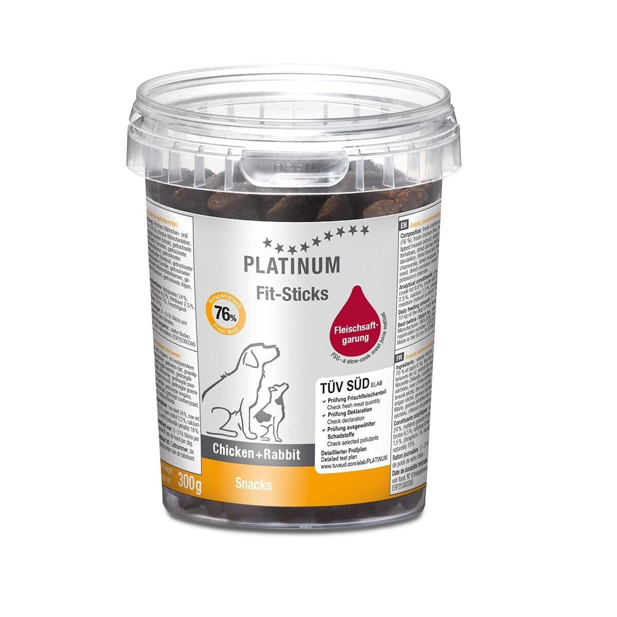 Platinum Fit Sticks Kana & kani, 300g – Platinum