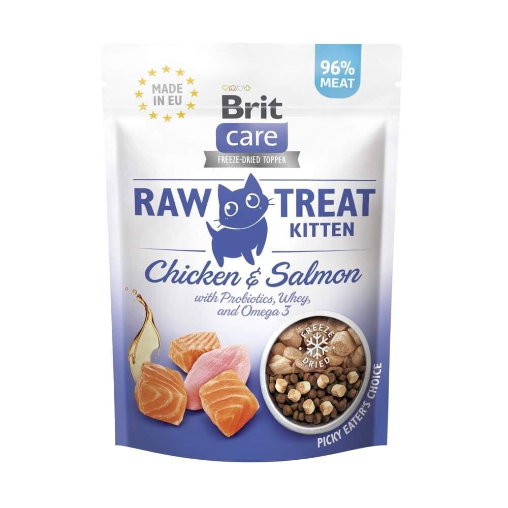 Brit Care RAW kana-lohiherkku kissanpennulle 40 g – Brit Care