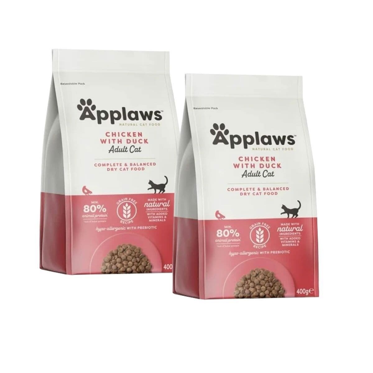 Applaws Cat Adult Chicken & Duck 2x2kg – Applaws