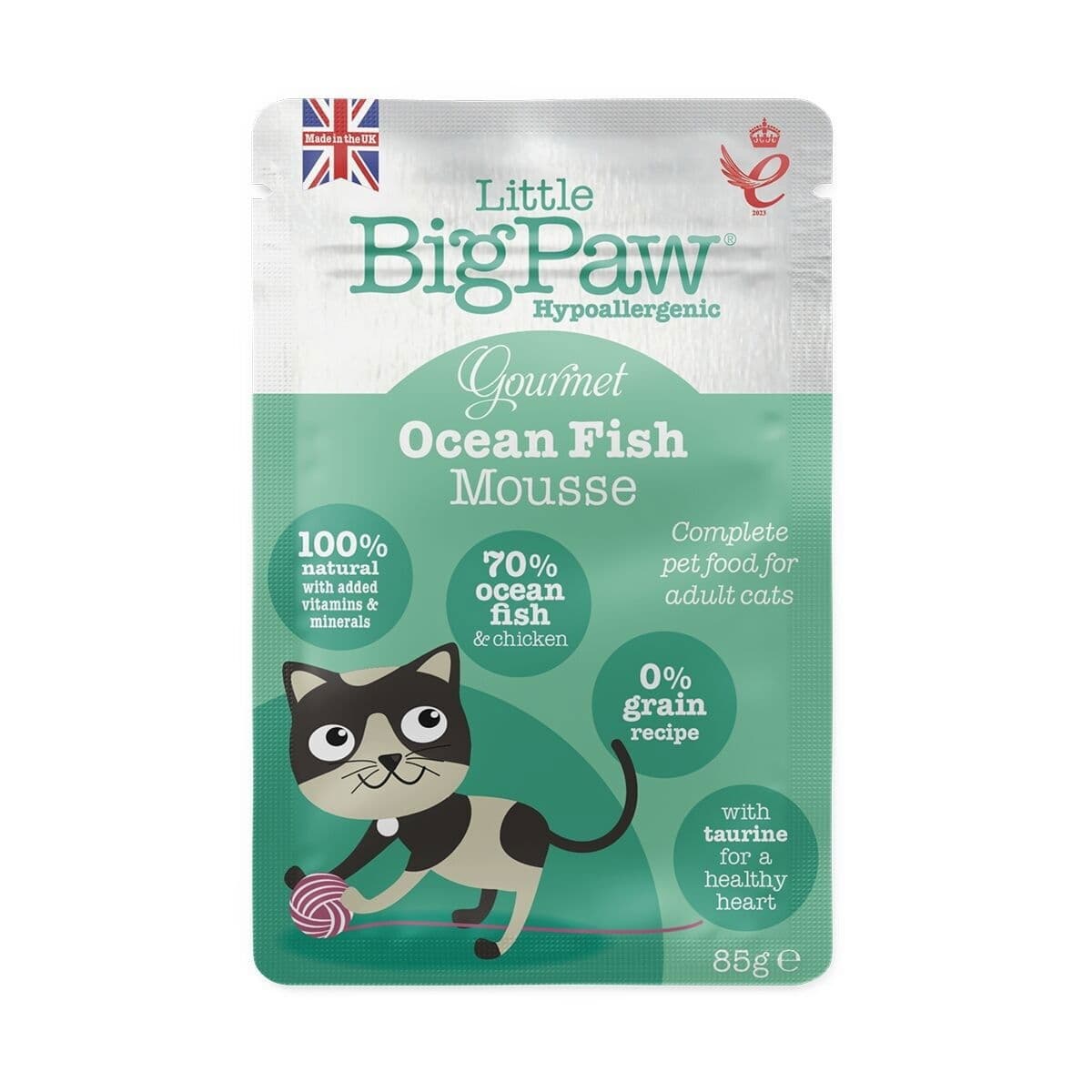 Little BigPaw Gourmet Atlantic Ocean Fish Mousse 85g – Little BigPaw