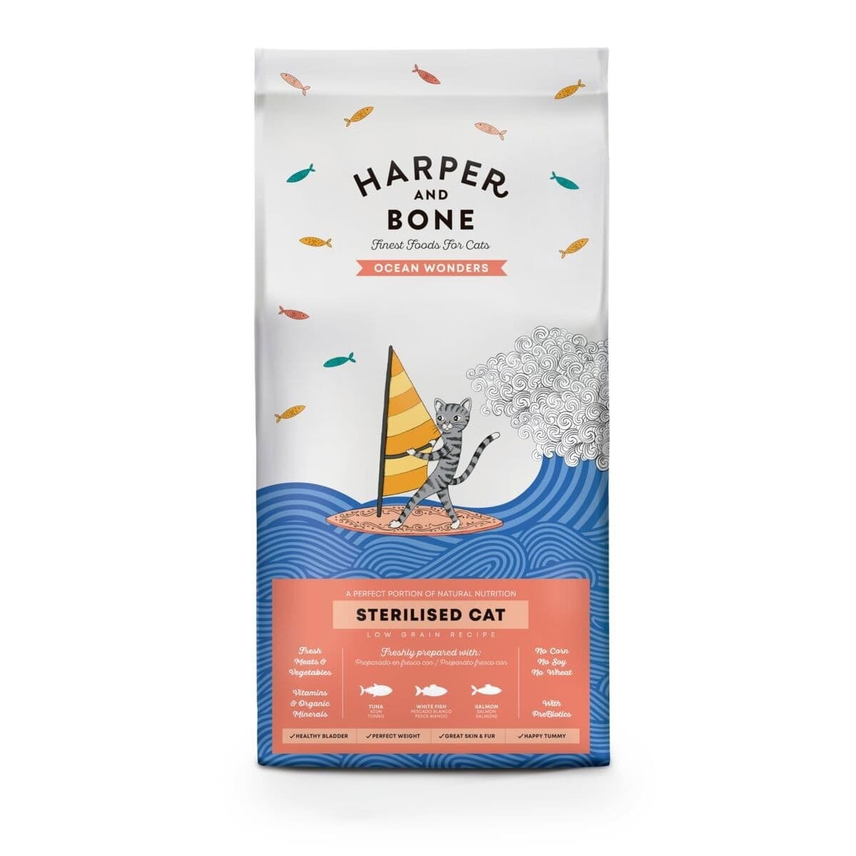Harper & Bone Cat Sterilised Ocean Wonders – Harper and Bone