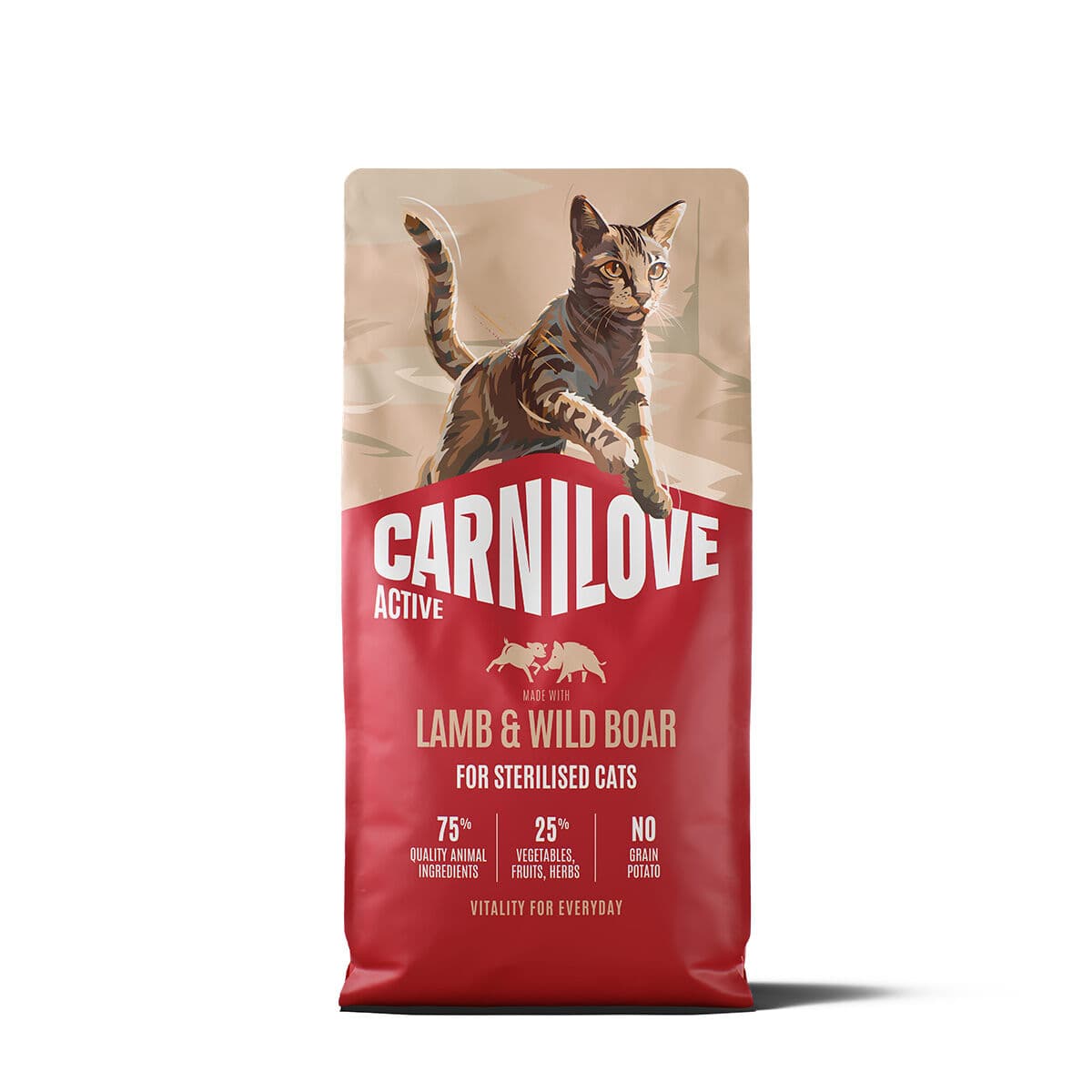 Carnilove Cat Active Sterilised Lamb & Wild boar – Carnilove