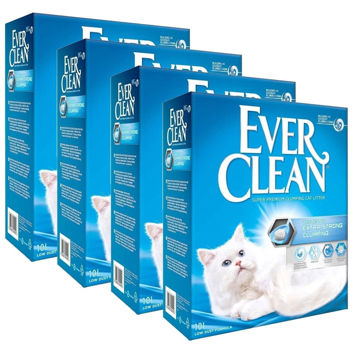 Ever Clean Extra Strong Unscented 4 x 10L – Ever Clean