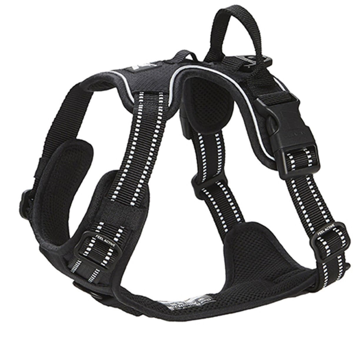 Koiran valjaat FA Training, musta – Feel Active