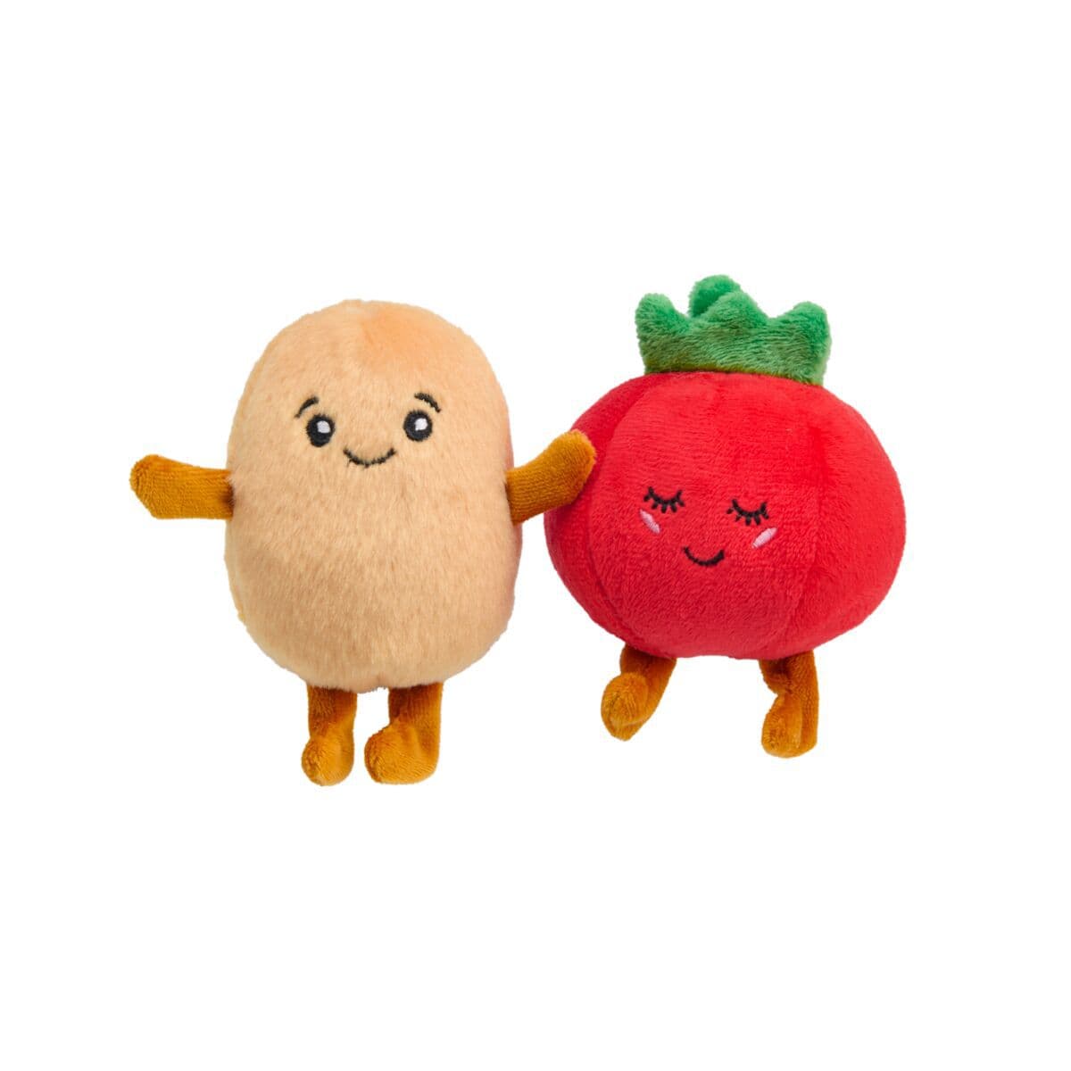 Little&Bigger Breakfast Club pehmopapu & tomaatti 2-pack – Little&Bigger