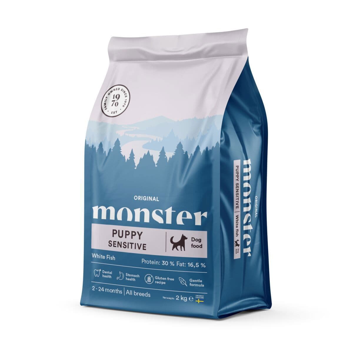 Monster Dog Puppy Sensitive White Fish – Monster Pet Food