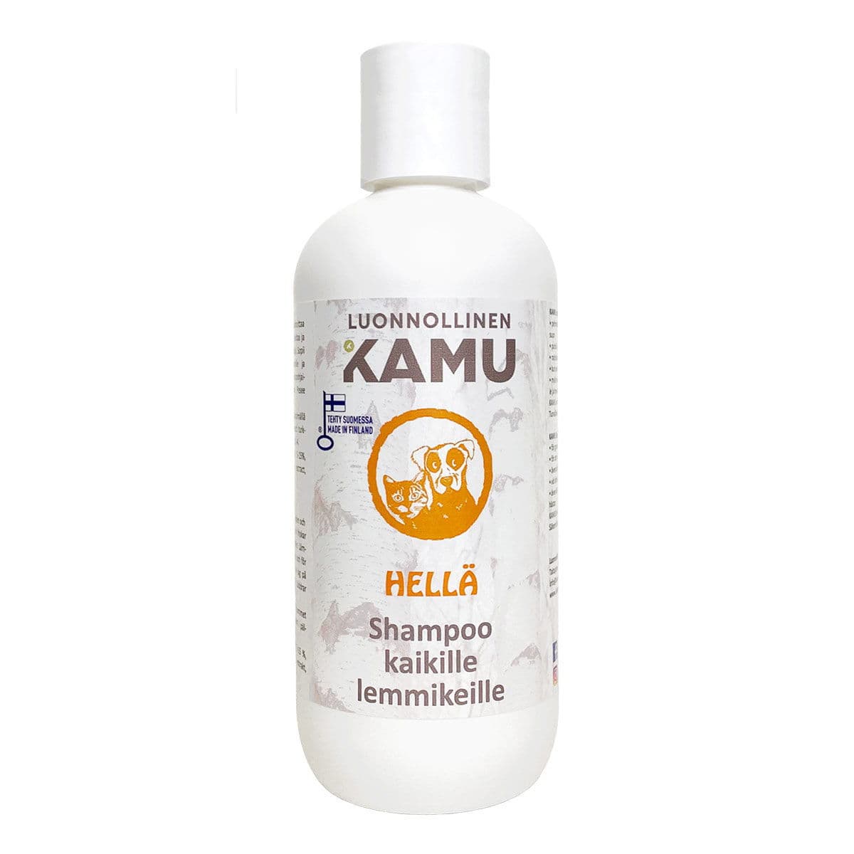 Kamu lemmikkishamppoo Hellä, 350ml – Luonnollinen Kamu