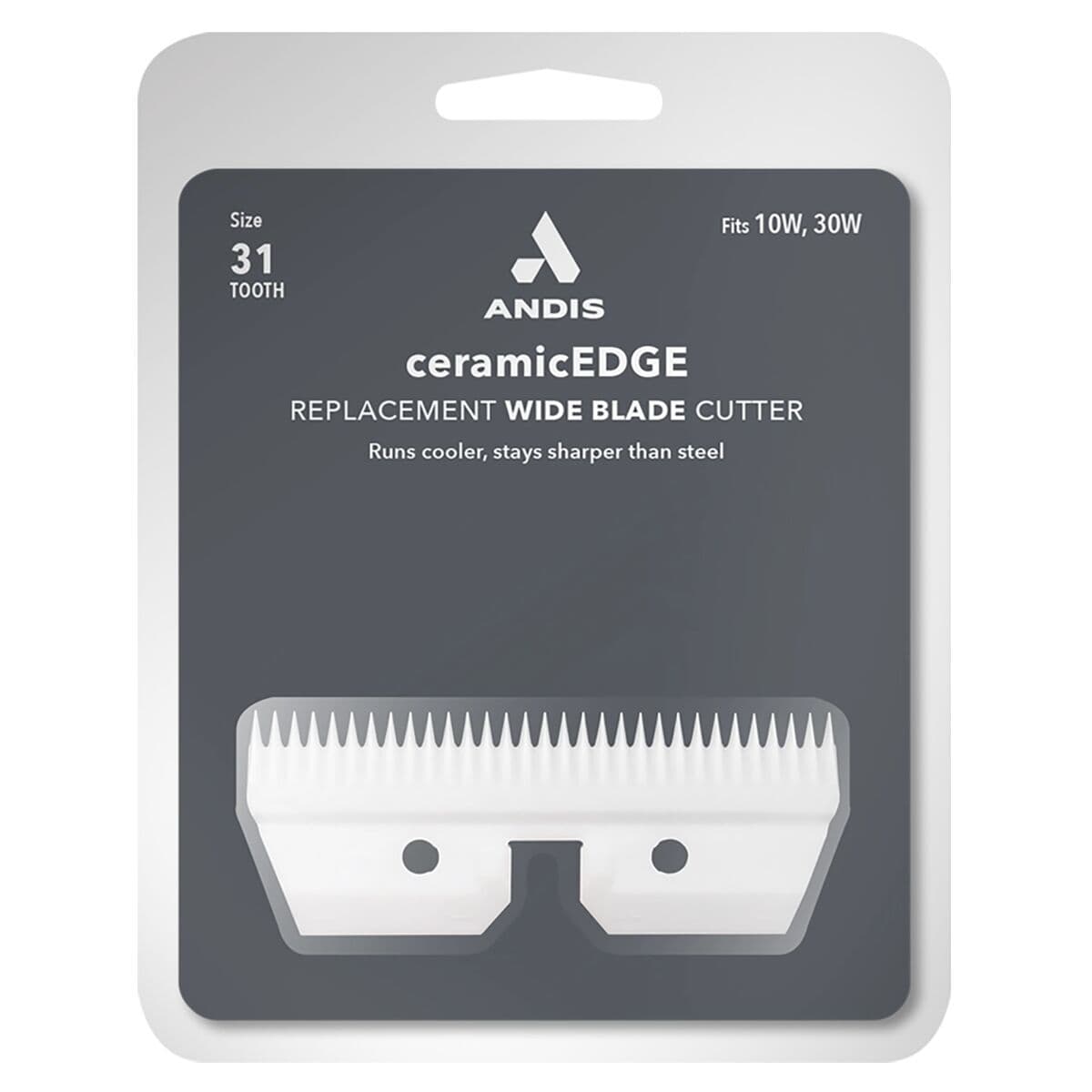 Andis Ceramic Fine-Tooth -vaihtoleikkuuterä 10 ja 30 Wide – Andis