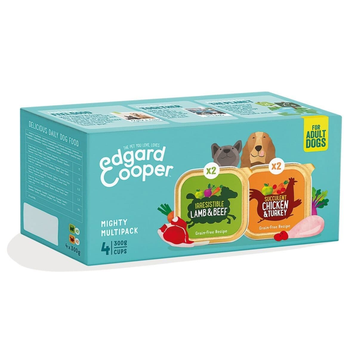 Edgard & Cooper Dog Multipack 4x300g – Edgard & Cooper™
