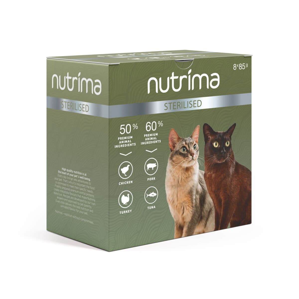 Nutrima Sterilised Multipack 8 x 25 g – Nutrima