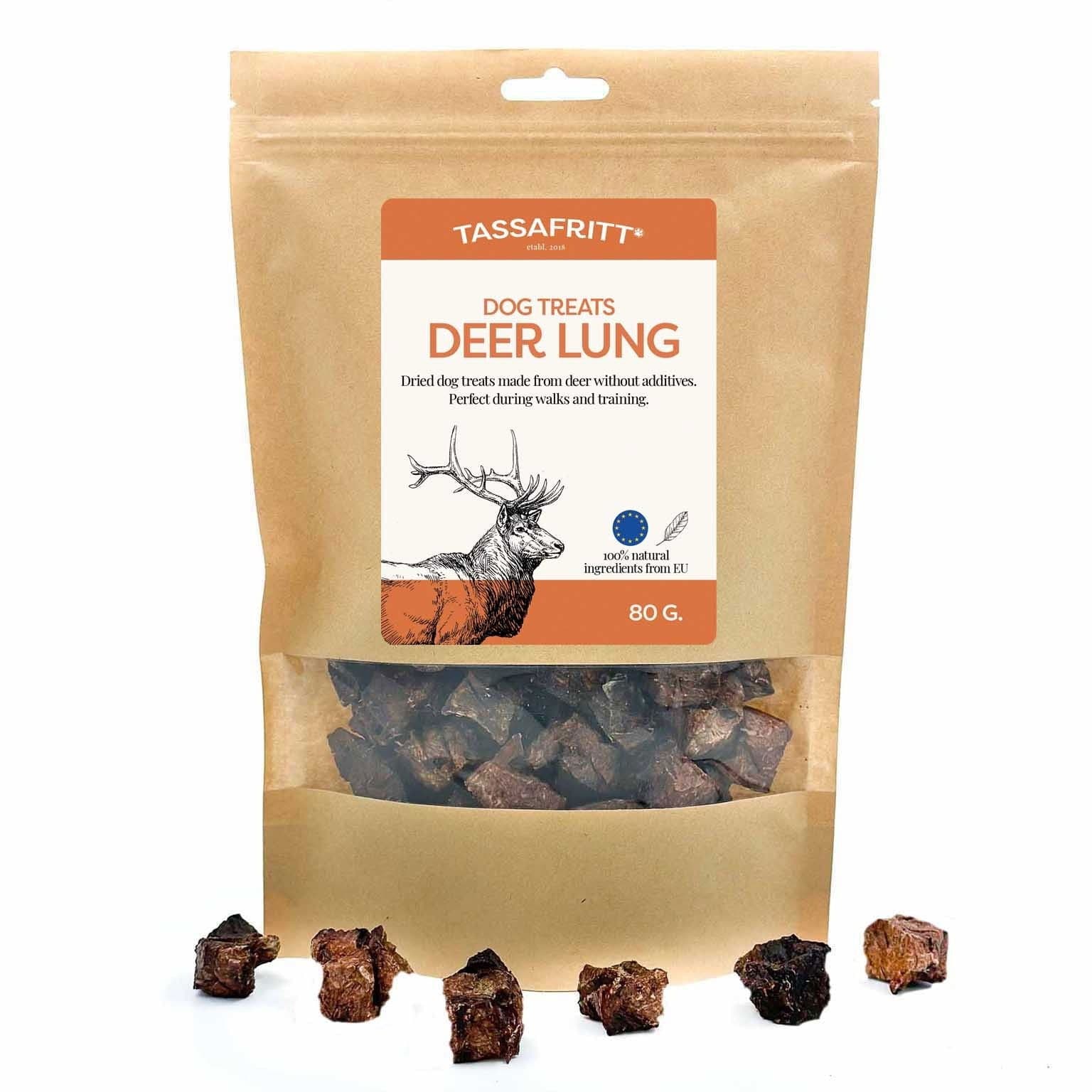 TassaFritt Peurankeuhkopalat 80 g – TassaFritt