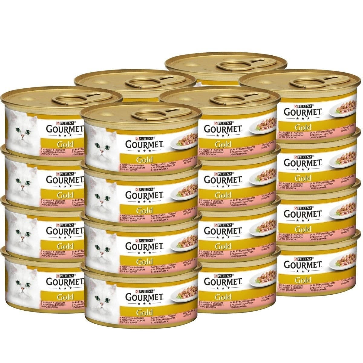 Gourmet Gold Lohi & Kana 24x 85g – Gourmet