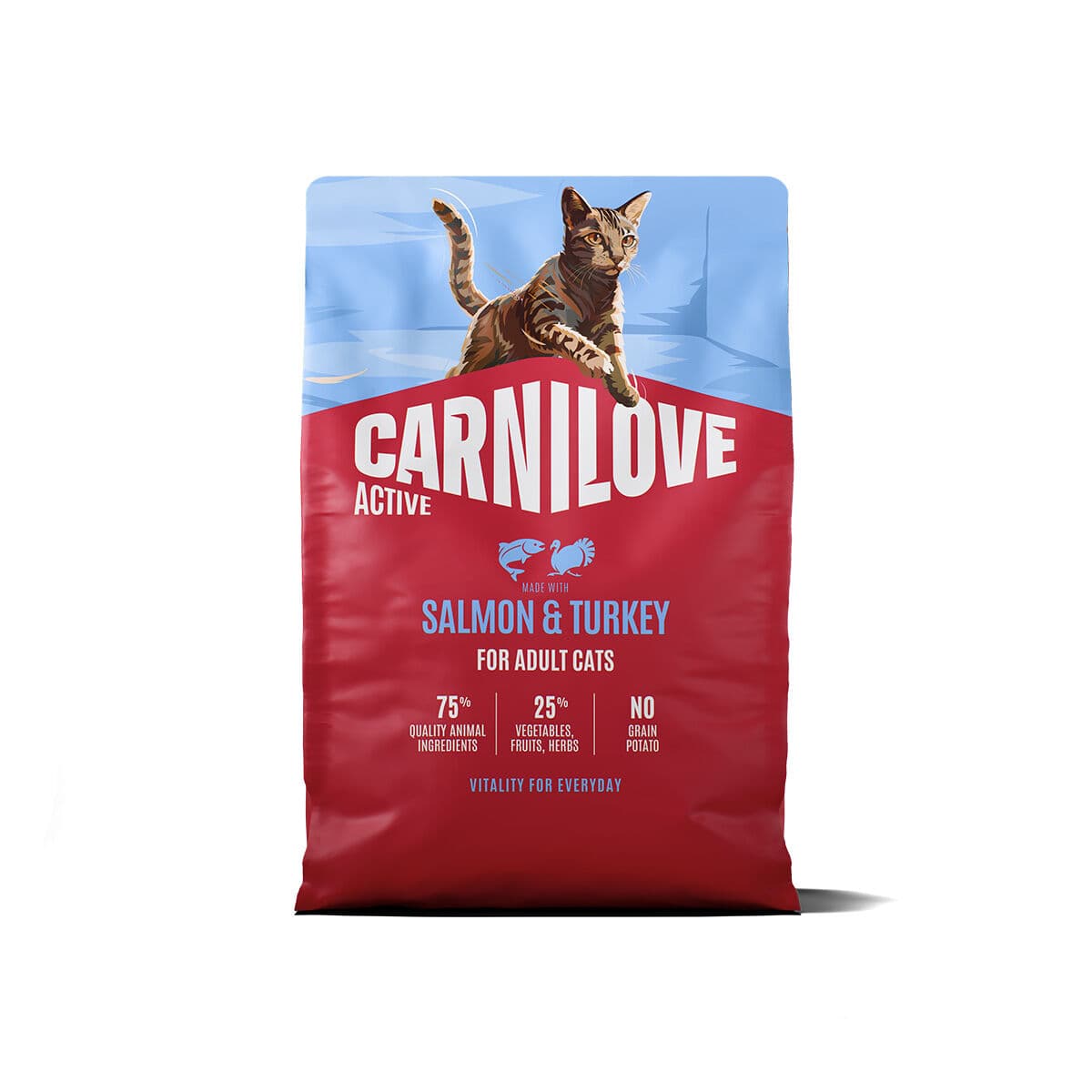 Carnilove Cat Adult Active Salmon & Turkey – Carnilove