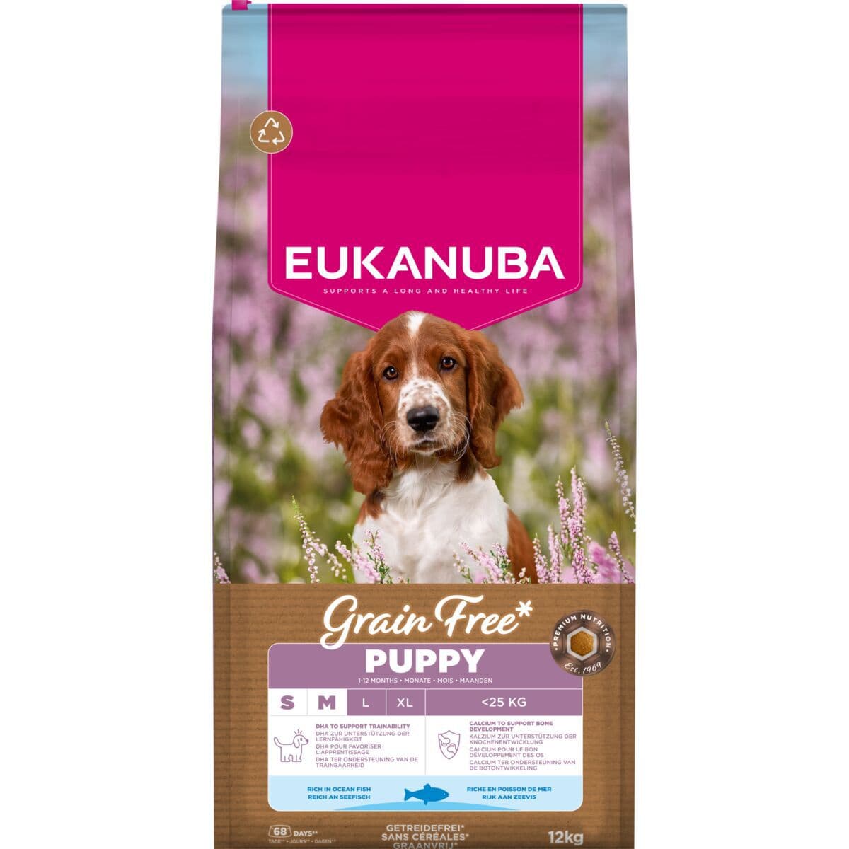 Eukanuba Grain Free Puppy Small & Medium Breed Ocean Fish – Eukanuba