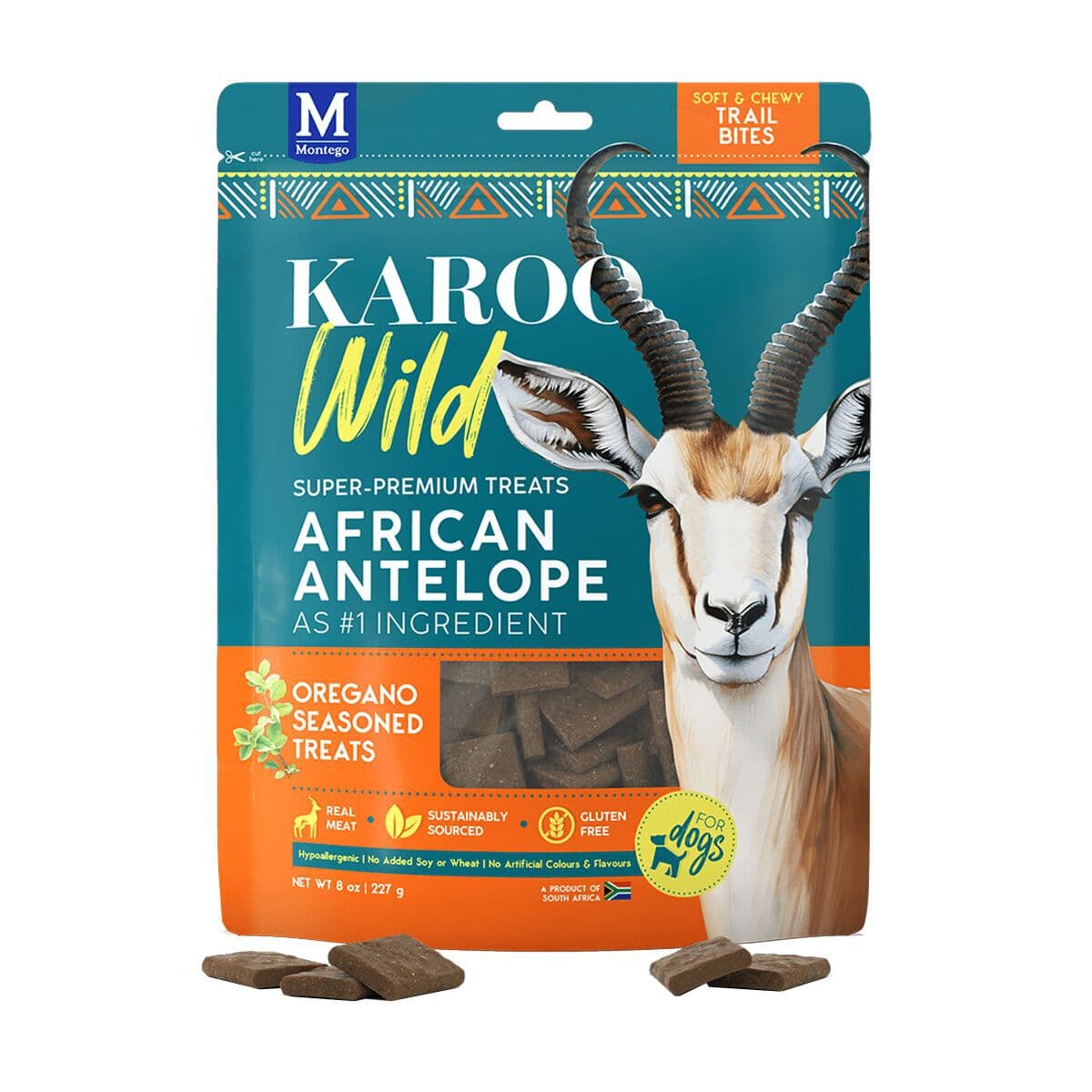 Karoo Wild Antilooppiherkut, oregano 227 g – Karoo Wild