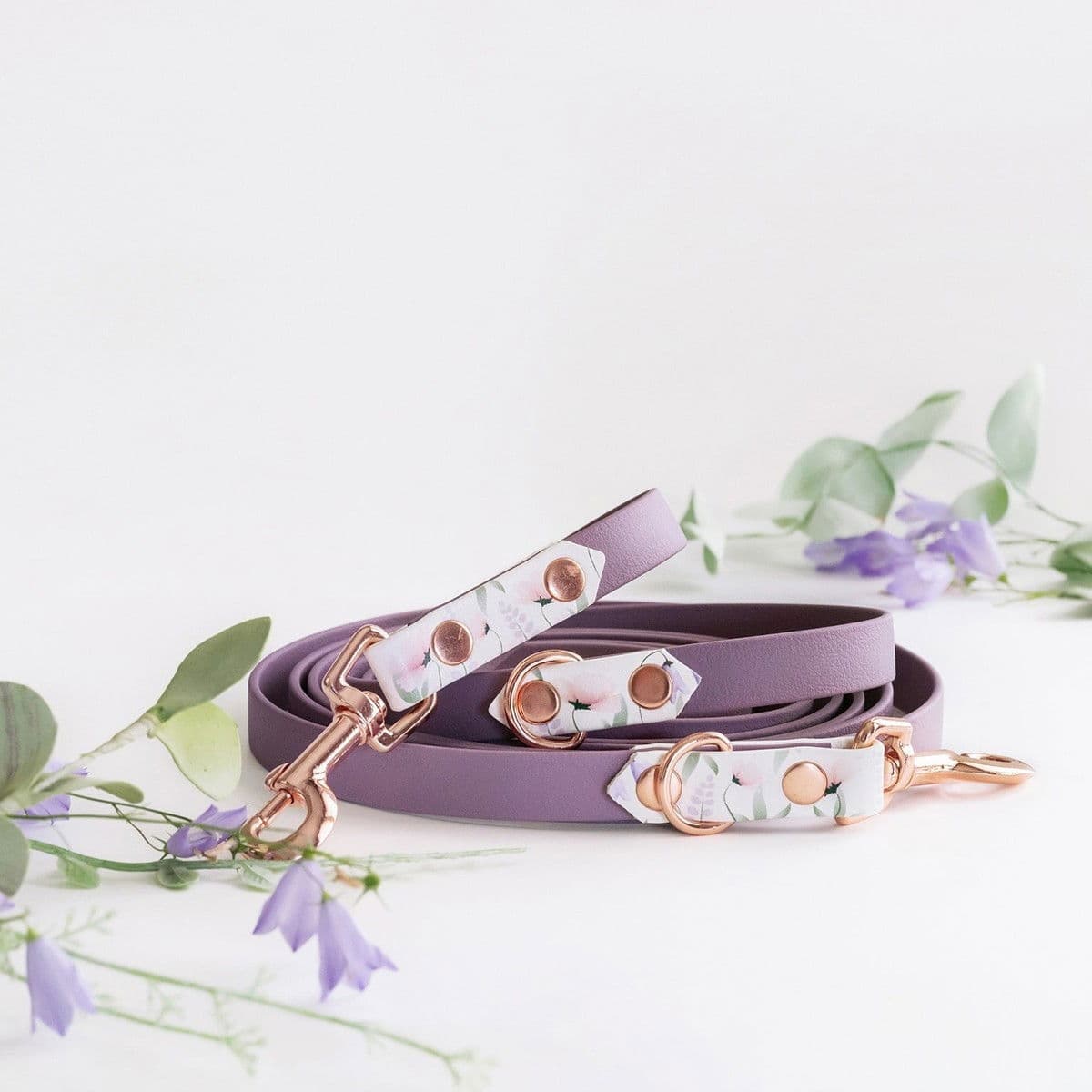 Tyylivoitto Unique monitoimitalutin, mauve/kukka – Tyylivoitto