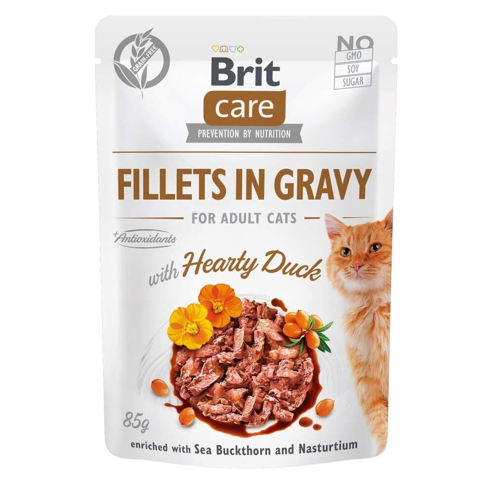 Brit Care Gravy ankkafilee kastikkeessa 85 g – Brit Care
