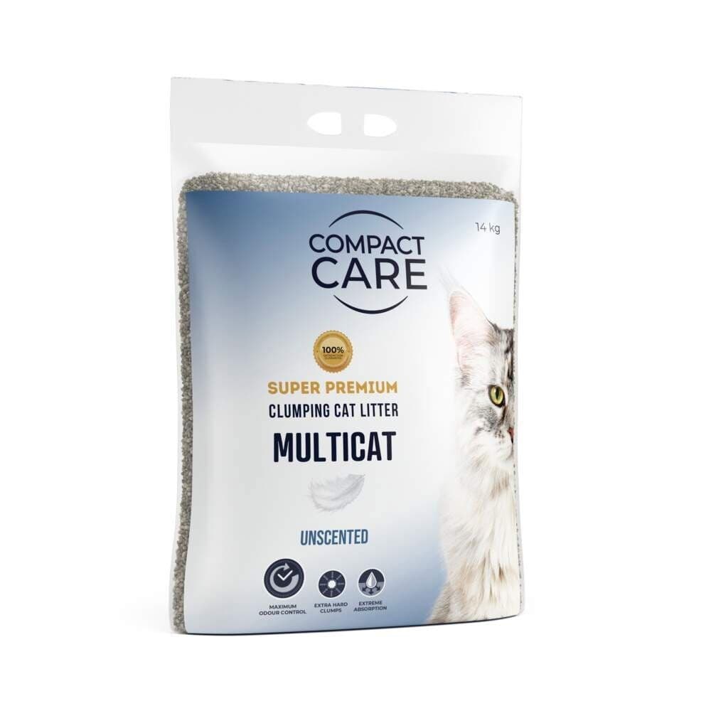 Compact Care Multicat Unscented 14 kg – Compact Care