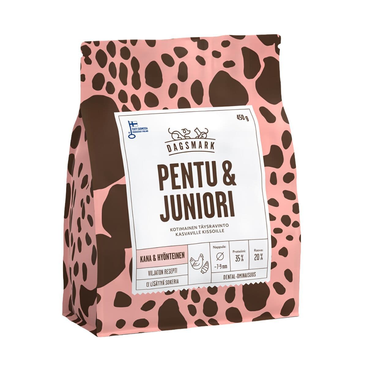 Dagsmark KITTEN & JUNIOR grain-free chicken-insect 450g – Dagsmark