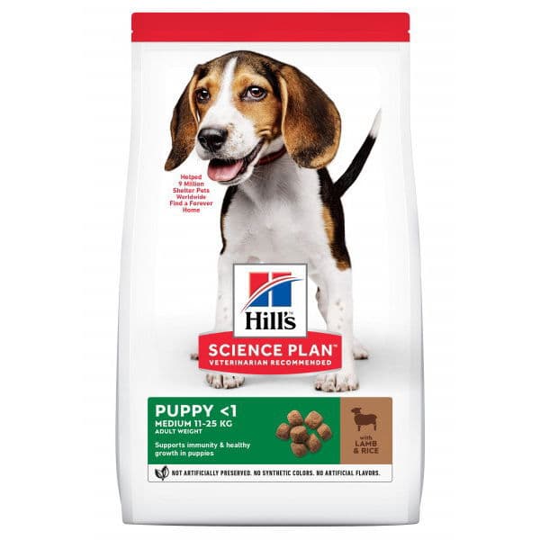 Hill's SP Puppy Medium Lamb & Rice – Hill's