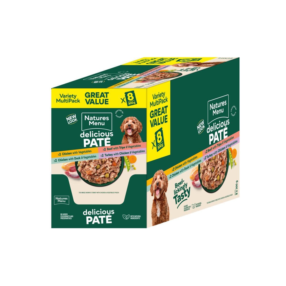 Natures:menu Adult Pouch 8 x 300g – natures:menu