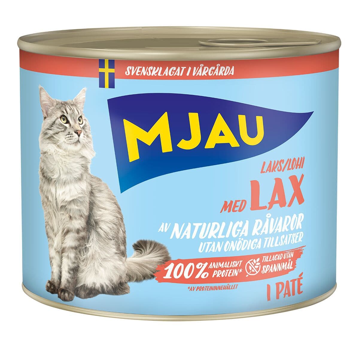 Mjau patee lohella 635 g – Mjau
