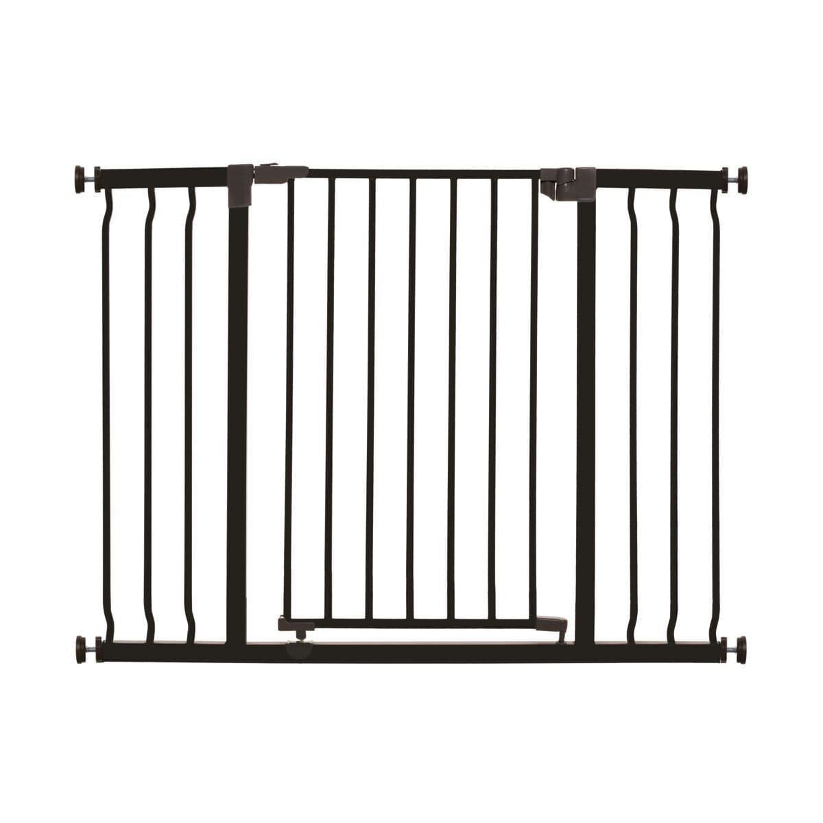 Leveä koiraportti Basic Sturdy musta 76 x 99-105,5 cm – Basic