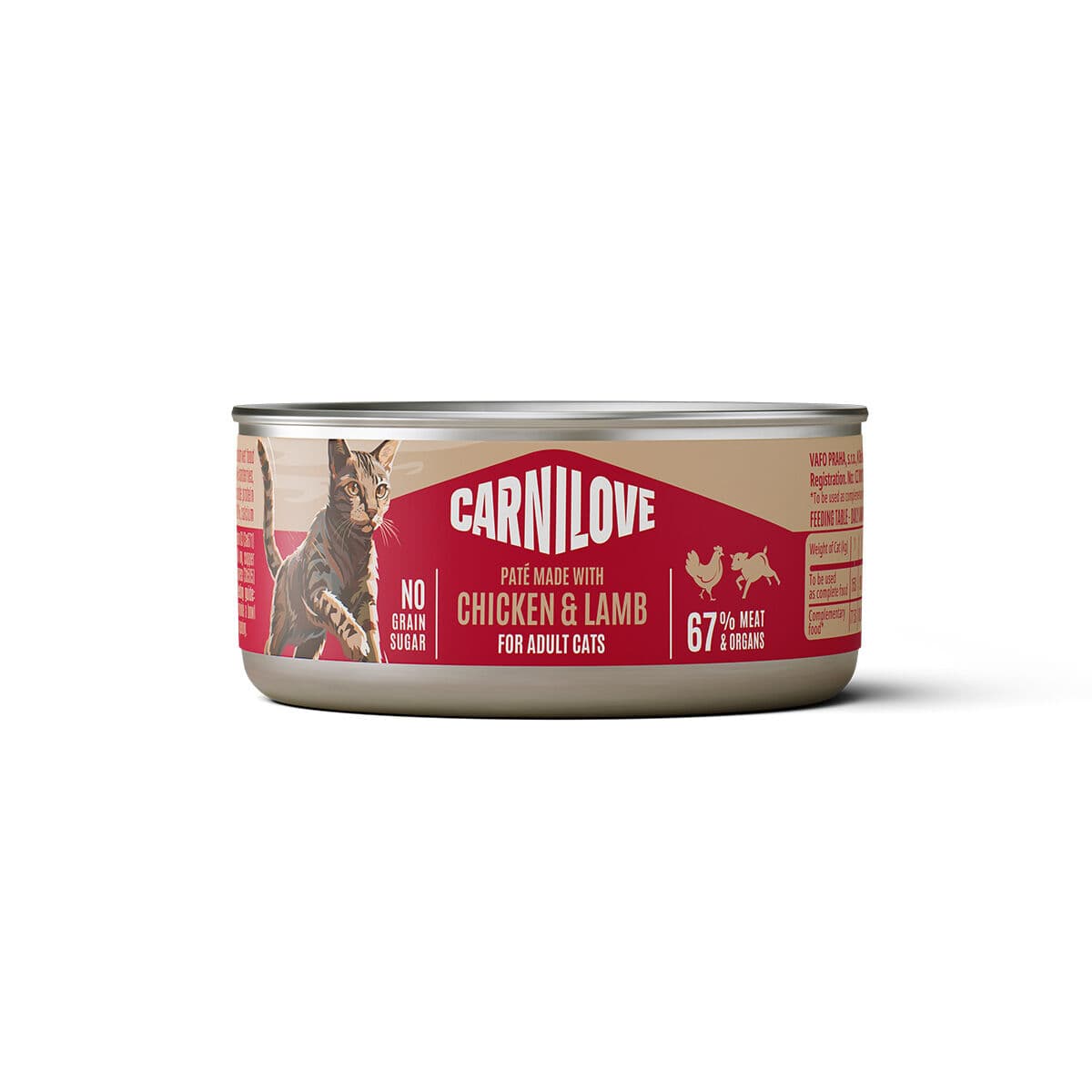 Carnilove Cat Adult Chicken & Lamb Patee 100 g – Carnilove