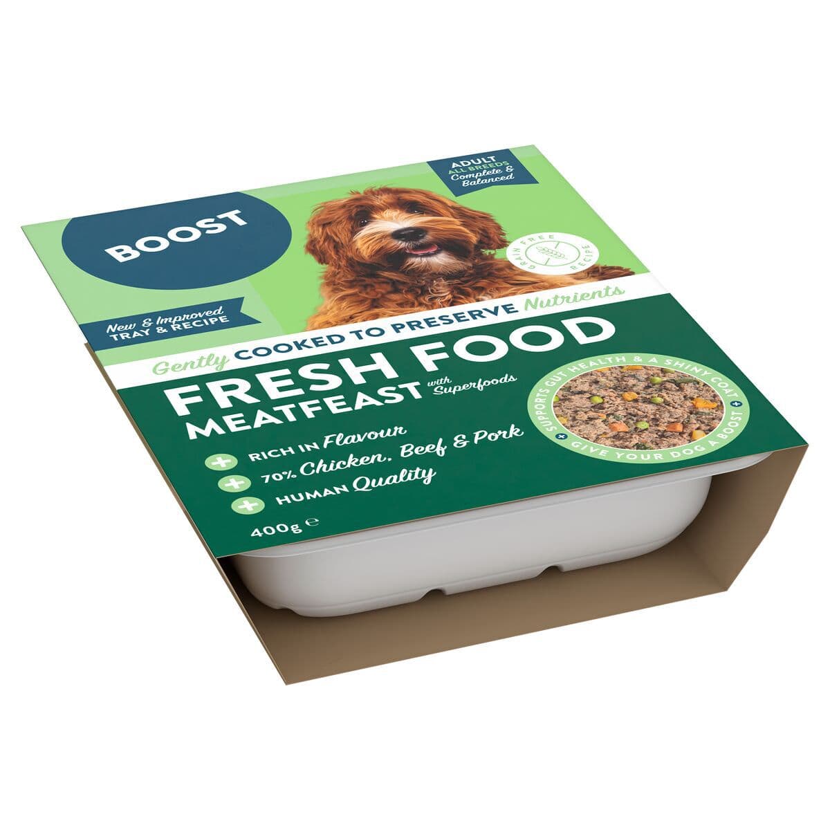 Boost Fresh Meatfeast 400 g – BOOST