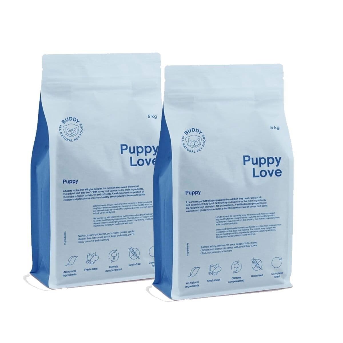 Buddy Petfoods Puppy Love 2x5 kg – Buddy