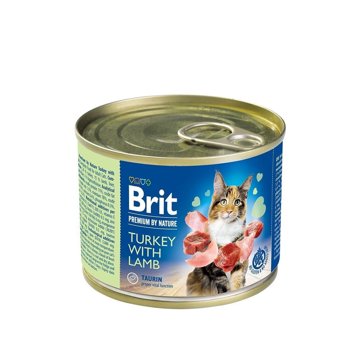 Brit Premium by Nature Cat Kalkkuna & Lammas 200 g – Brit Premium