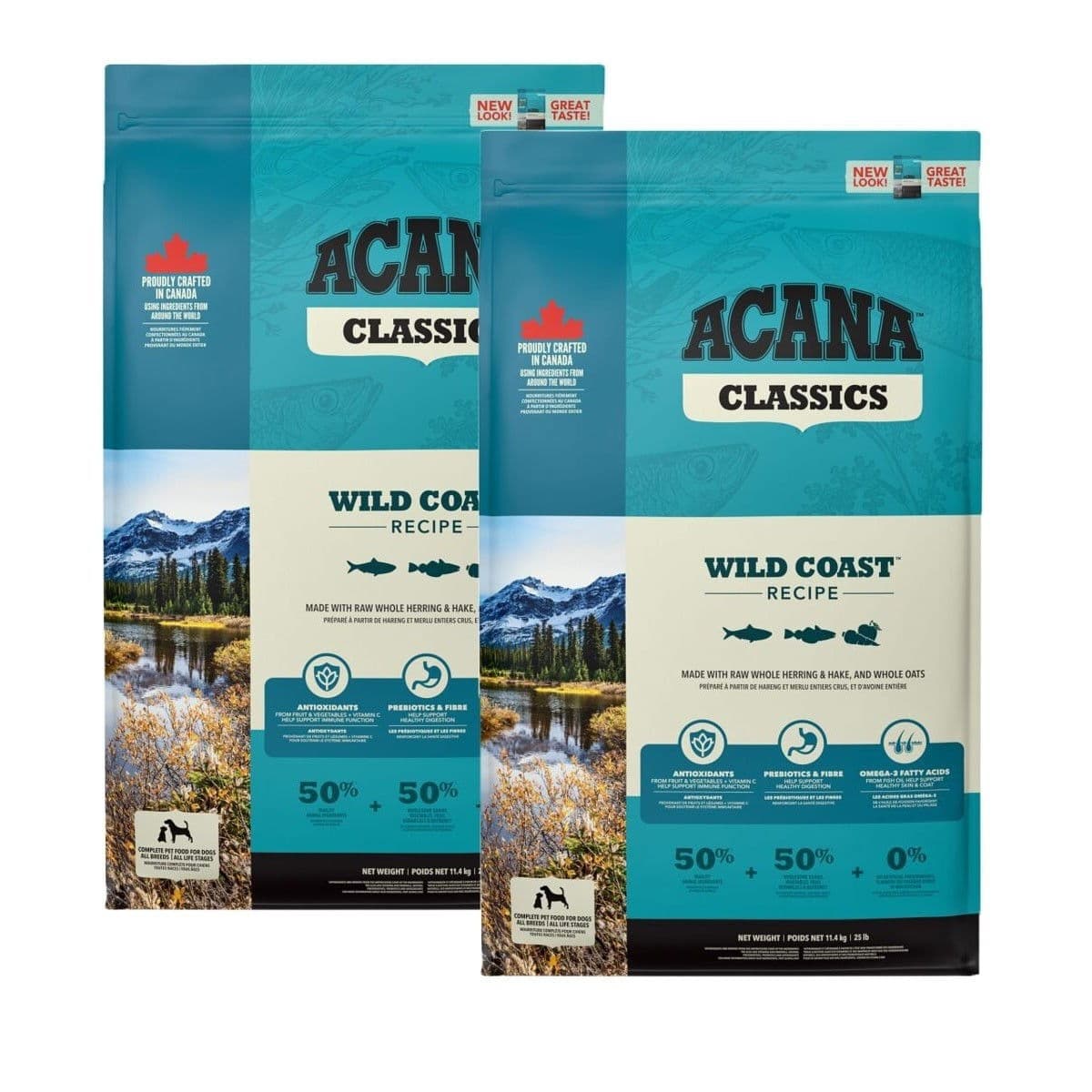 Acana Dog Wild Coast 2x9,7 kg – Acana