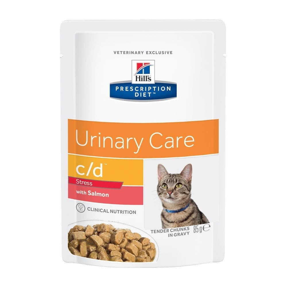 Hill's Feline c/d Salmon wet 12 x 85 g – Hill's Prescription Diet
