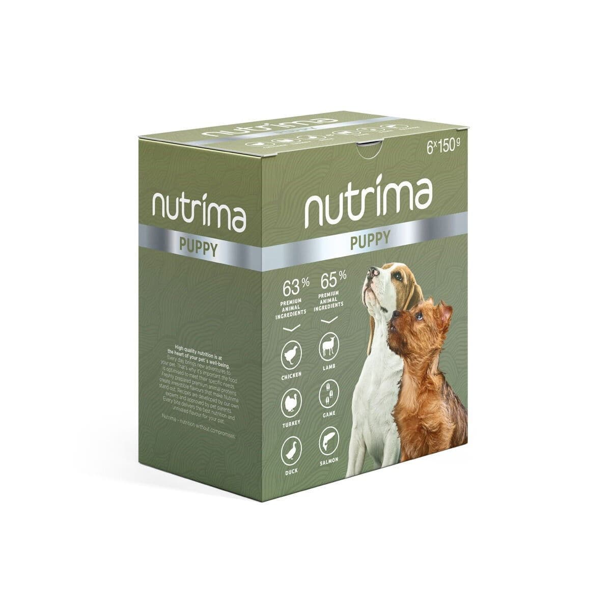 Nutrima Dog Puppy Multipack 6 x 150 g – Nutrima