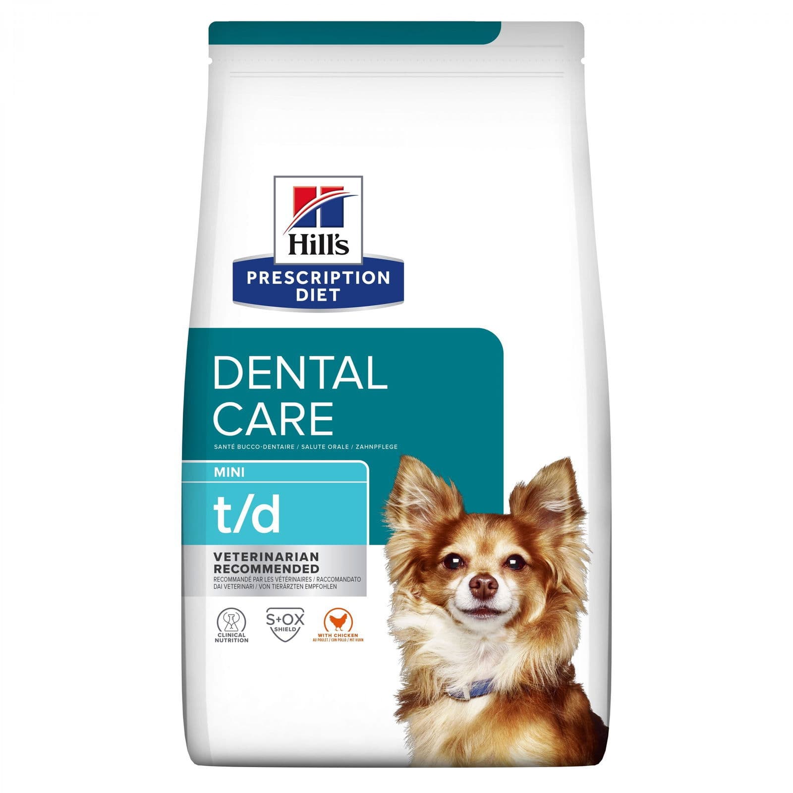 Hill's Canine t/d Dental Care Mini 3 kg – Hill's Prescription Diet