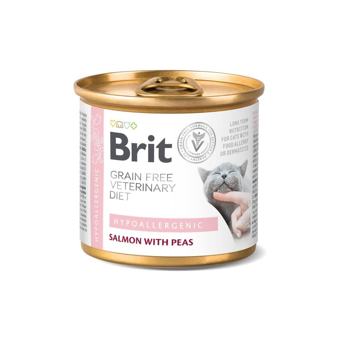 Brit Veterinary Diet Cat Grain Free Hypoallergenic wet 200 g – Brit Veterinary Diet