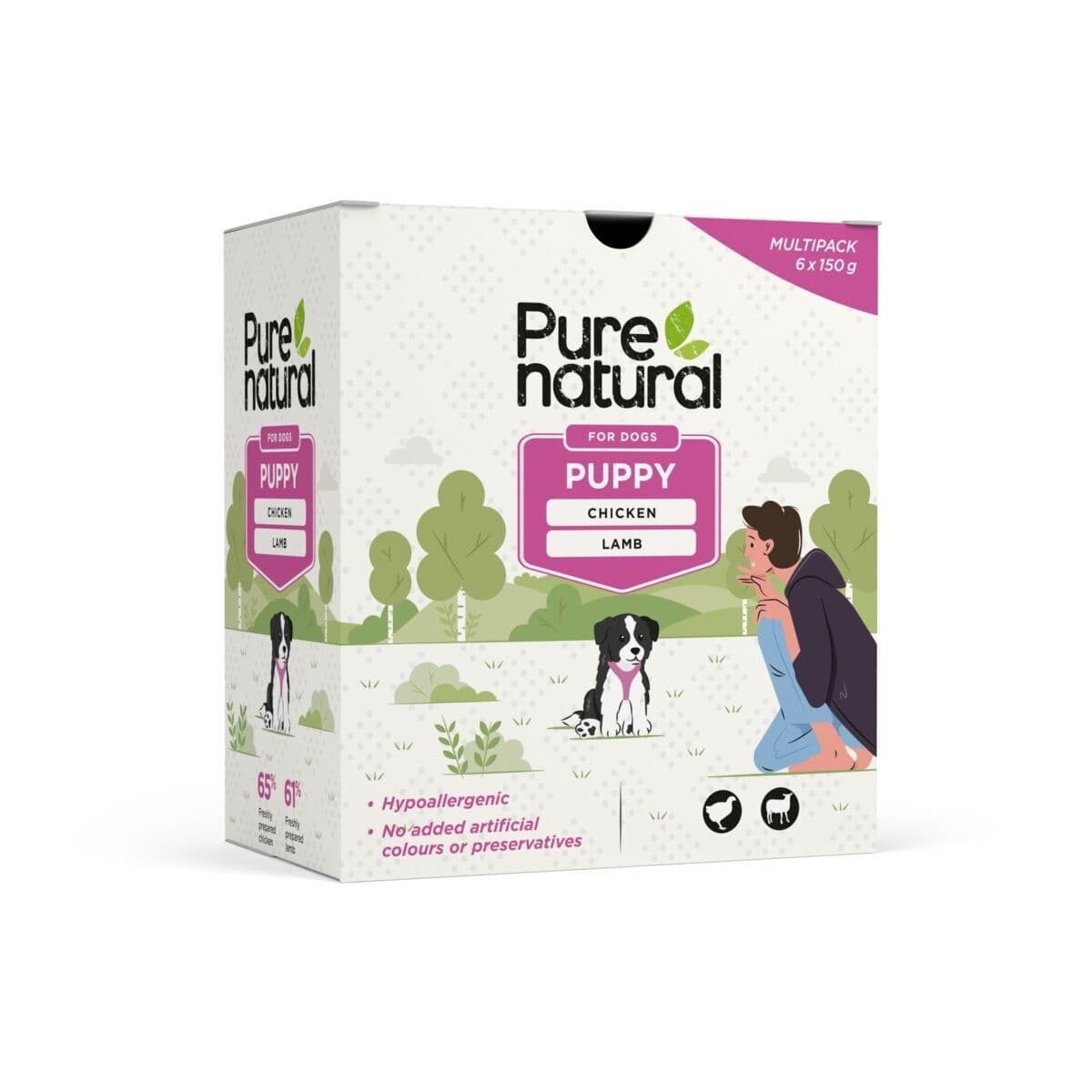 Purenatural Puppy Multipack 6 x 150 g – Purenatural