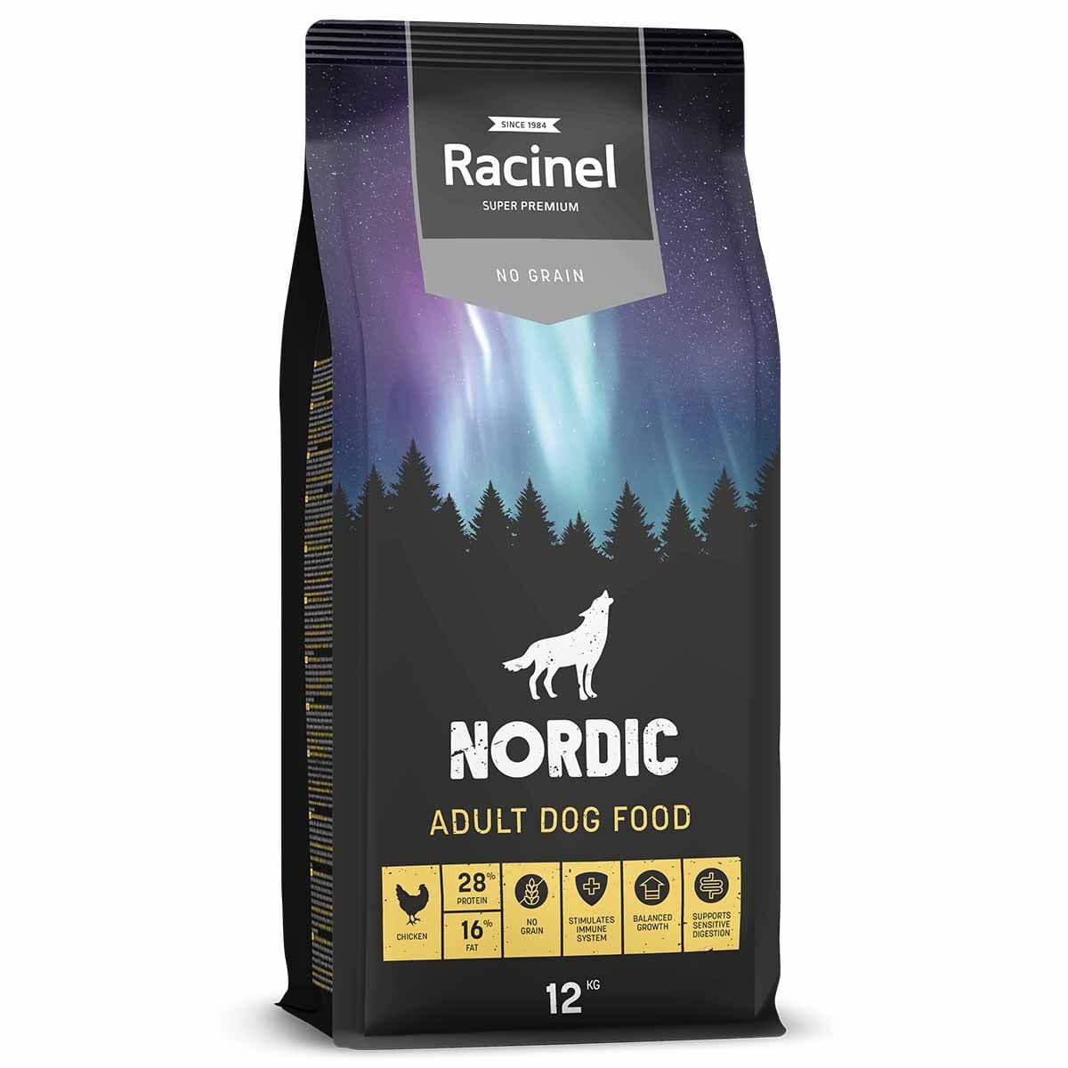 Racinel Nordic Adult Chicken 12kg – Racinel