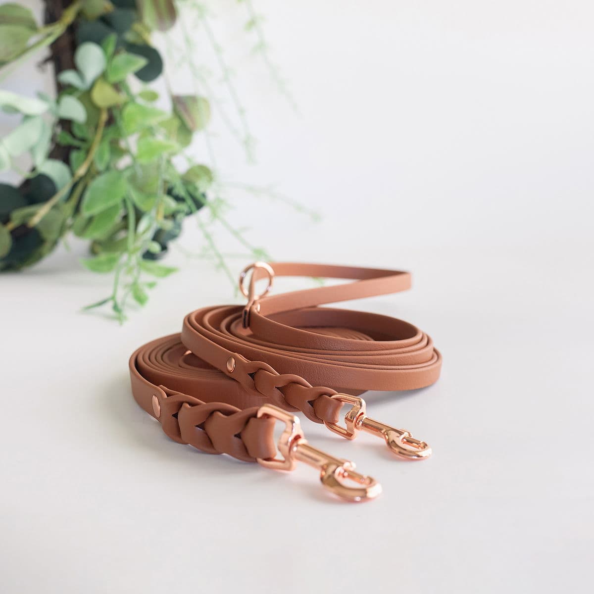 Tyylivoitto Braid hihna, konjakki/ruusukulta – Tyylivoitto